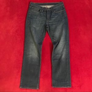 Levi’s 514 Dark-Wash Jeans (33W, 30L)